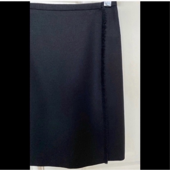 VTG J.Crew Collection Wool Fringe Mini Skirt - Picture 7 of 8